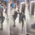 La brutal agresión en el Metro 