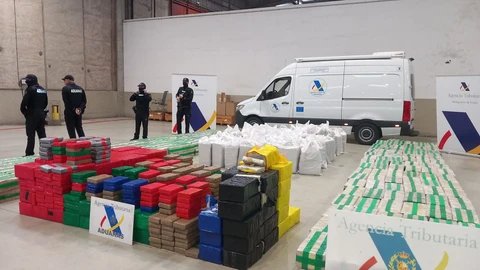 Droga incautada en el Puerto de Algeciras
