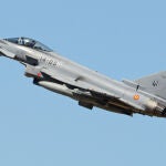 ElEl Eurofighter EF-2000 (Caza) es una de las aeronaves del Ala 14 que participan en la operación de Málaga