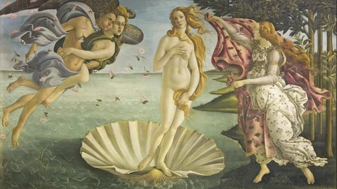 La Venus de Botticelli.