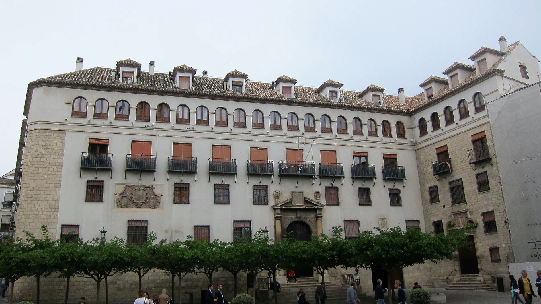 Fachada del obispado de Jaén