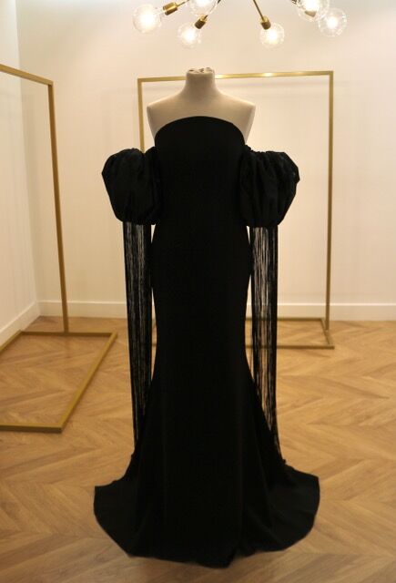 El vestido de Silvia Fernández Atelier.