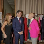 Begoña Gómez y Pedro Sánchez apoyando la moda española.