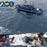 Interceptada una narcolancha con cuatro toneladas de cocaína a 500 millas al sur de Canarias