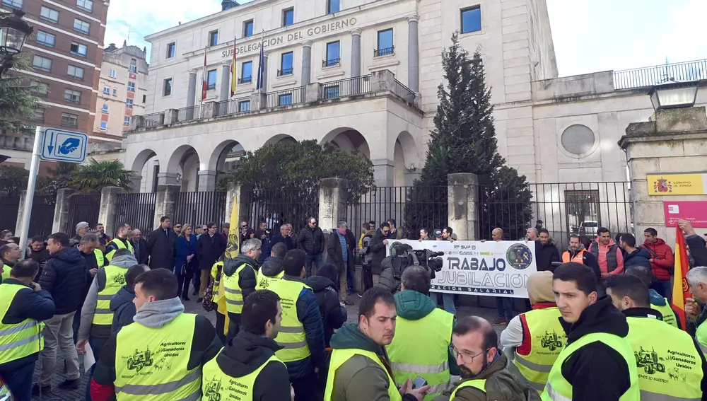 Concentración en Burgos