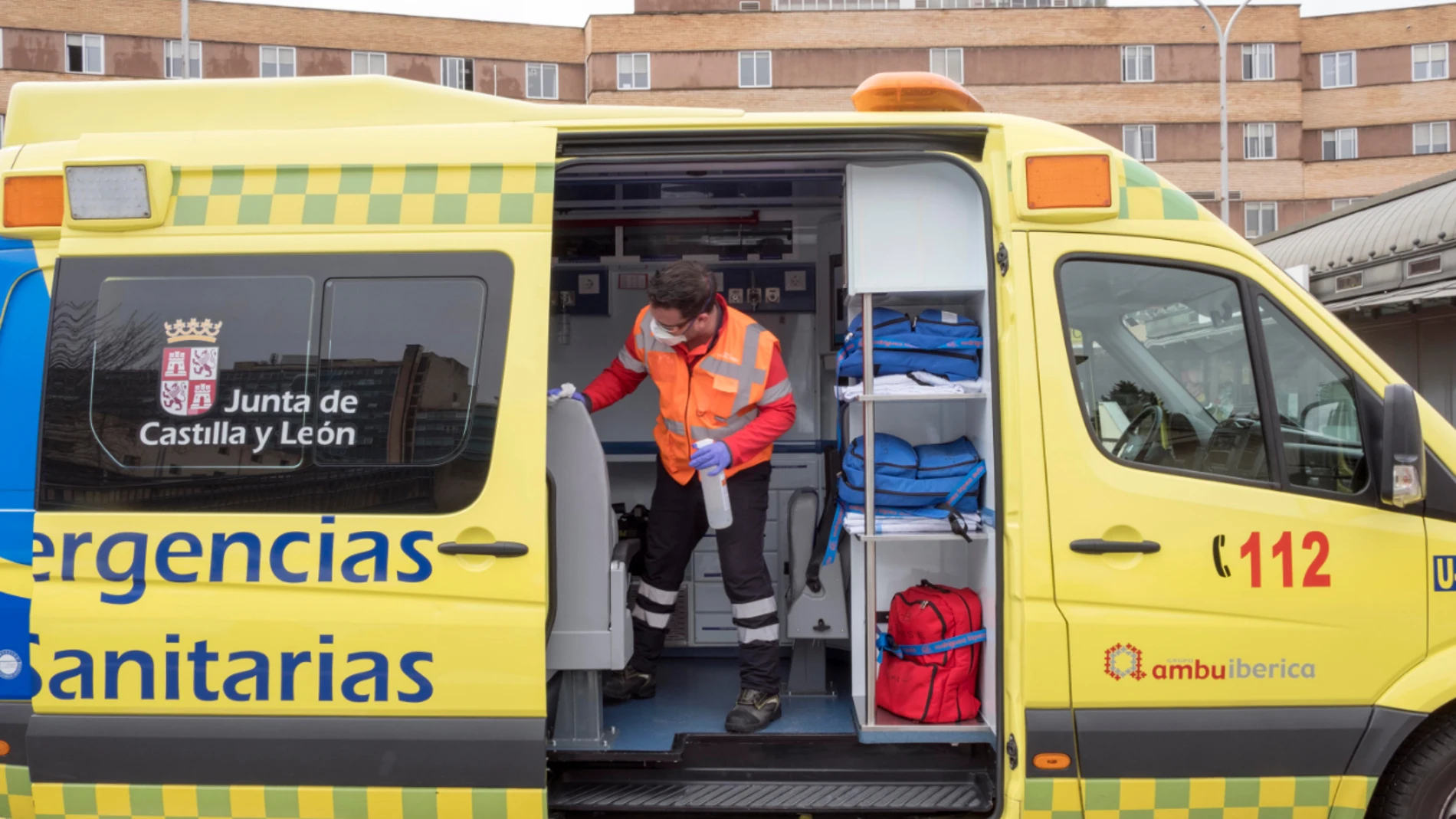 Sanitarios de Sacyl participan en una "app" para diagnosticar ictus isquémicos en las ambulancias