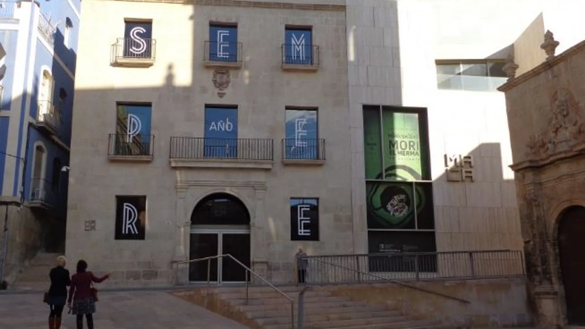 En el Museo de Arte Contemporáneo de Alicante, MACA, se expone la obra de Eusebio Sempere.