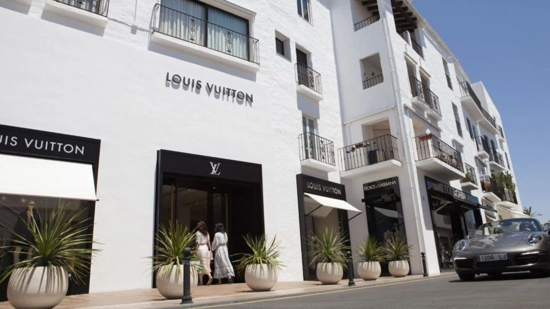 Local de la firma Louis Vuitton en Puerto Banús