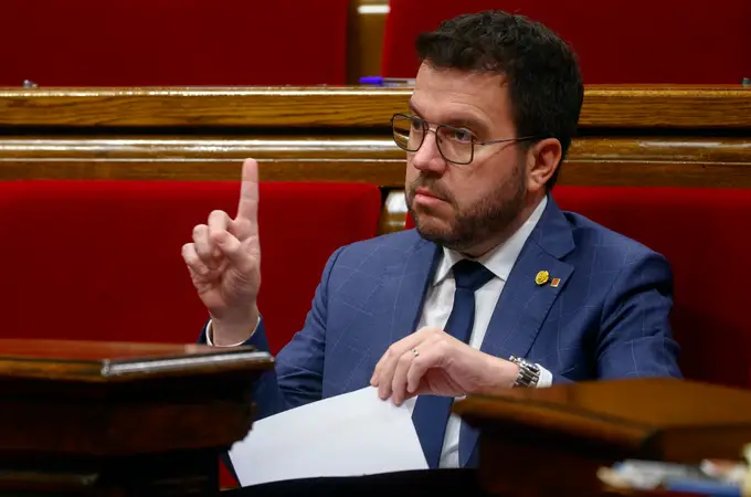 Aragonès suplica que los Presupuestos no dependan de un casino