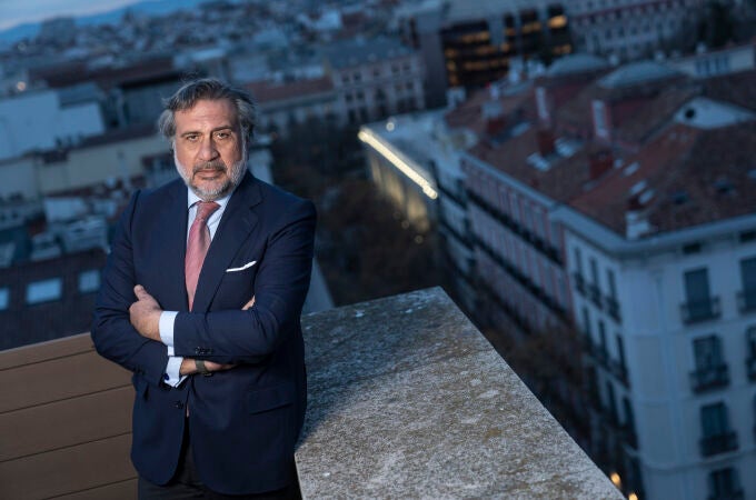 Angel Asensio Laguna · Presidente de la Camara Oficial de Comercio, Industria y Servicios de Madrid.David Jar