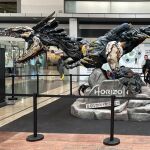 El Garriraptor de Horizon Forbidden West llega a Málaga por el primer aniversario de OXO Museo del Videojuego