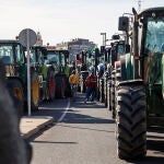 Jornada de protestas de los tractores en las carreteras españolas