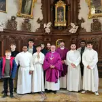 Seminaristas de la Diócesis de Osma-Soria que visitarán al Papa Francisco el próximo 27 de abriil