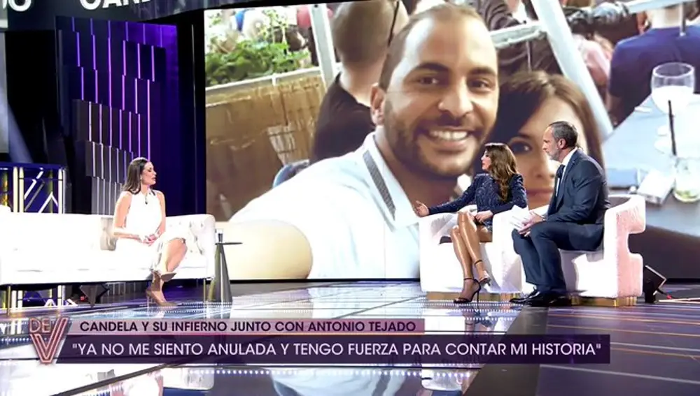 Candela Acevedo con Bea Archidona y Santi Acosta