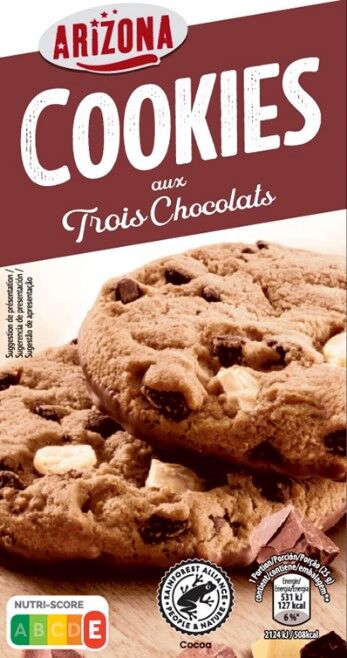 Cookies Aux Trois Chocolats