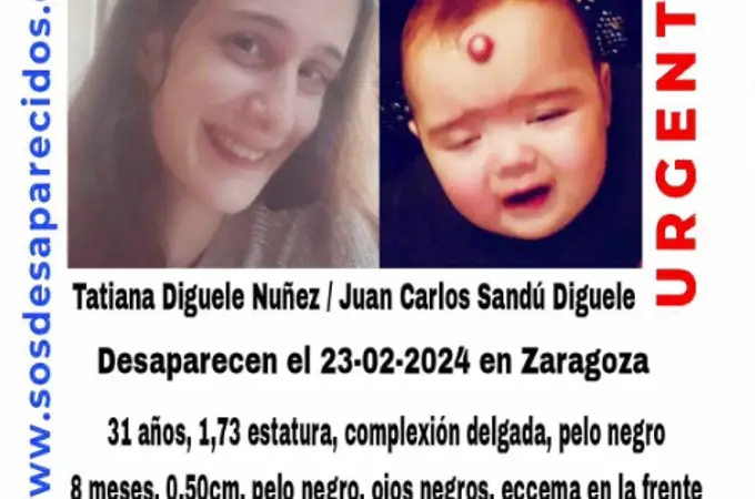 Hallan el cadáver de un bebé en Zaragoza que había desaparecido junto con su madre