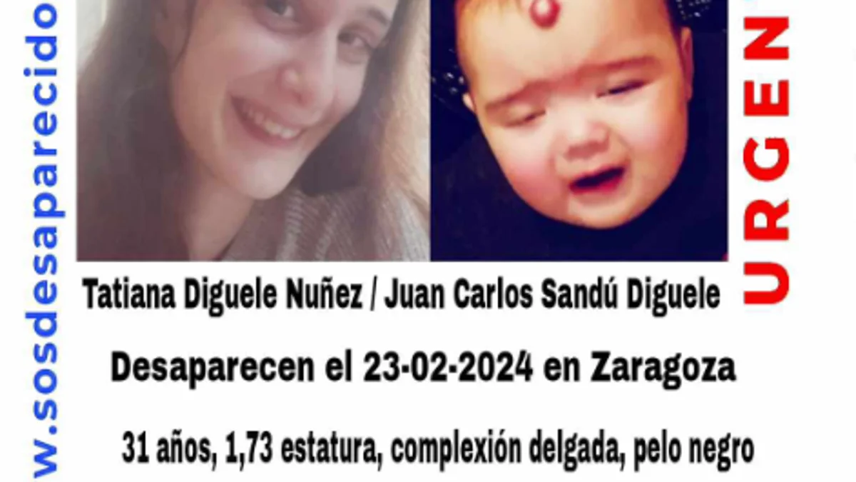 They find the body of a baby in Zaragoza who had disappeared along with his mother