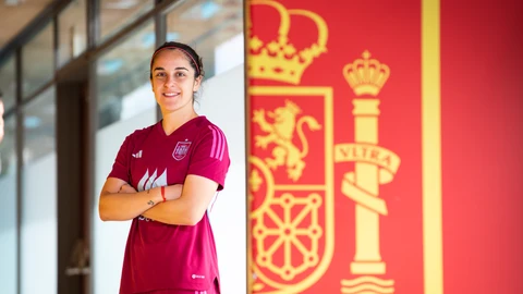 Oihane Hernández, jugadora de la selección española de fútbol. © Jesús G. Feria.