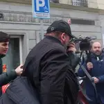 Koldo García, a la salida del juzgado