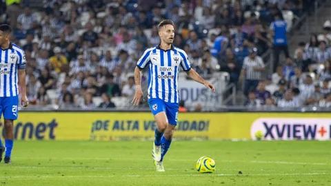Sergio Canales con Rayados de Monterrey