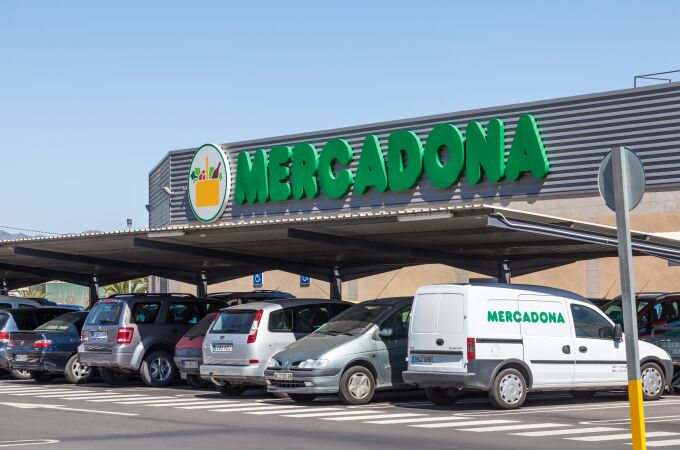 Cadena de supermercados española Mercadona, en Murcia.