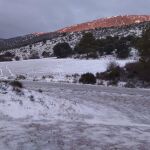 Temporal.- La nieve cubre las pedanías altas de la comarca del Noroeste de Murcia