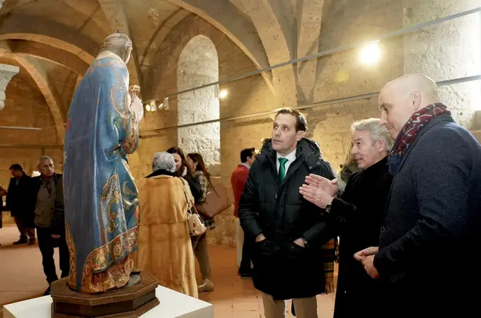 La Diputación de Valladolid recibe cinco nuevas imágenes restauradas por la Fundación Edades del Hombre