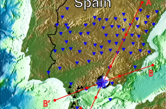 En esta zona de España, la corteza terrestre se ha dado vuelta por completo