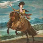 En «El príncipe Baltasar Carlos, a caballo» Velázquez retrató la silueta de la Maliciosa