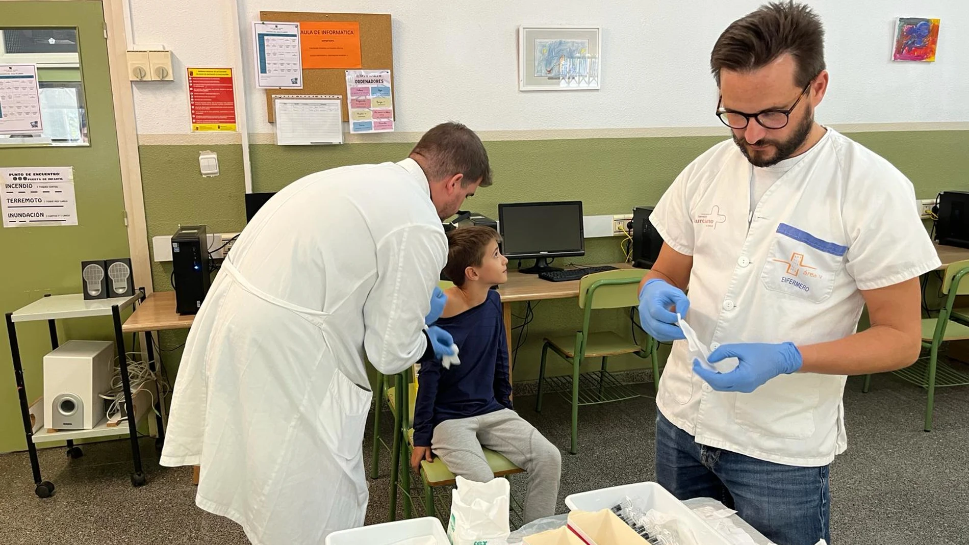 Durante el curso escolar 2022/2023 se administró por primera vez en la Región la vacuna nonavalente contra el virus del papiloma humano
