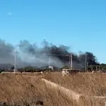 Un incendio durante la Romería de la Magdalena de Castellón