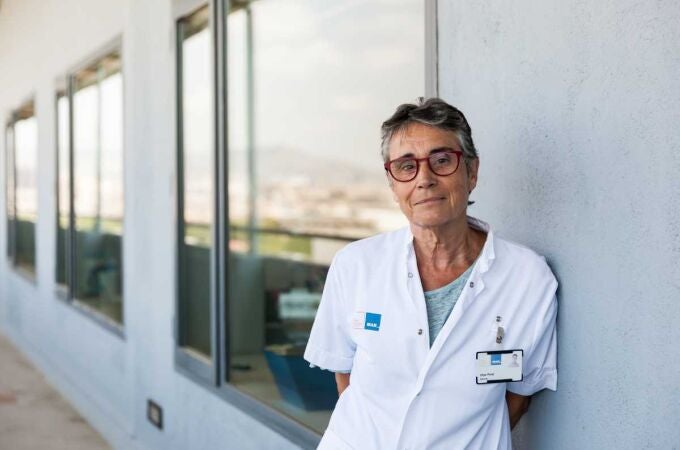 Olga Pané, gerente del Hospital del Mar, es un de las pocas mujeres que ocupa un puesto de máxima responsabilidad en el sistema público catalán de salud