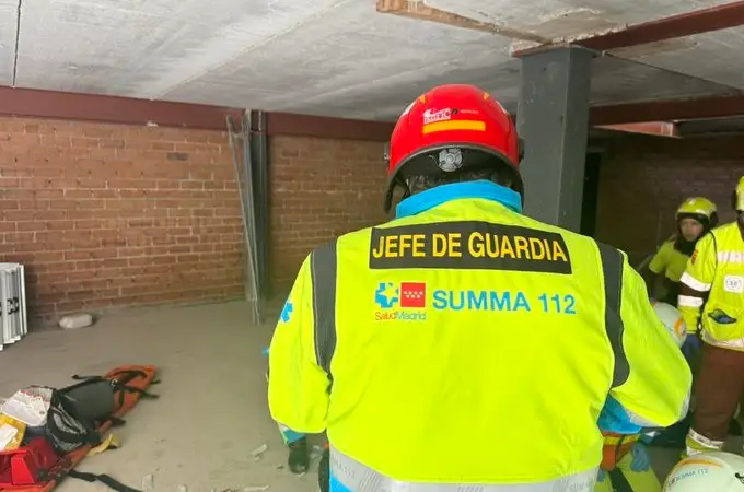 Herido muy grave un trabajador de 64 años al caer desde un edificio en obras en Villalba