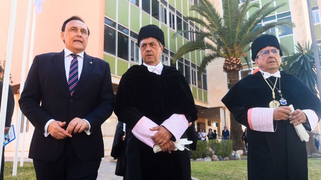 Investidura del nuevo rector de la Universidad de Málaga (UMA), Teodomiro López