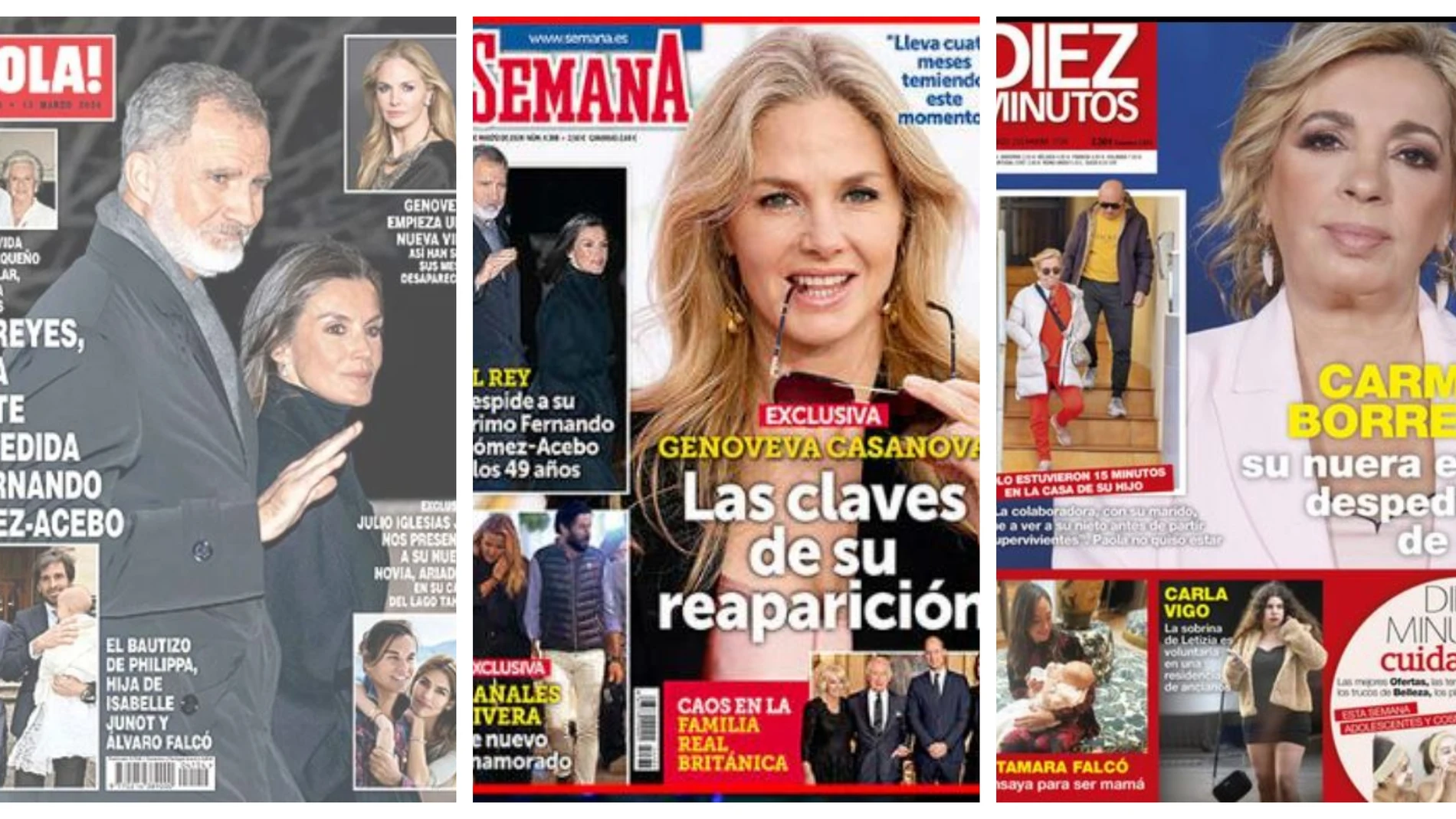 Portadas revistas del corazón 6 marzo 2024