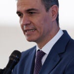 El presidente del Gobierno español, Pedro Sánchez, visita las obras del Metro de Sao Paulo