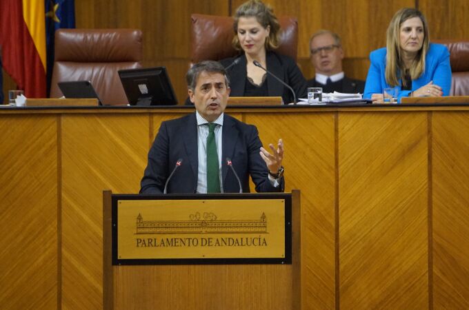 El parlamentario del PP-A Antonio Saldaña