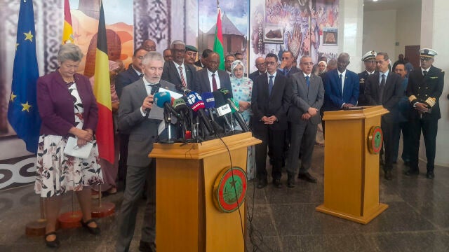 El ministro del Interior español y la comisaria europea del ramo se reúnen con el ministros de Interior de Mauritania y de Economía y Desarrollo Sostenible