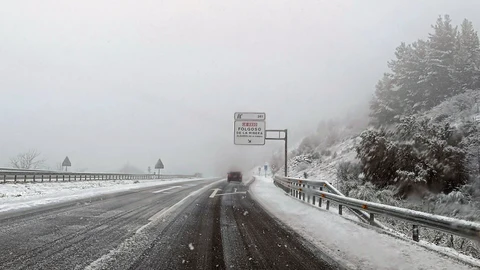 Temporal de nieve en El Bierzo