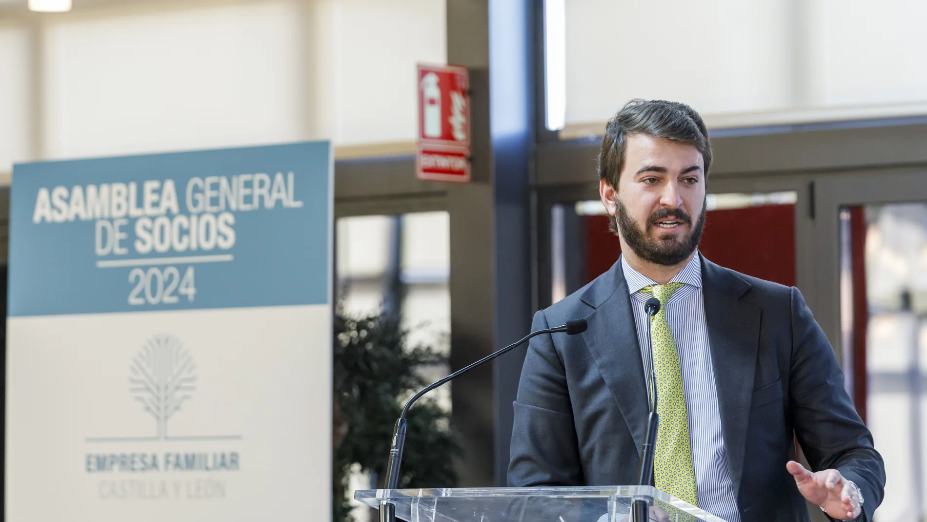 García-Gallardo reivindica el liderazgo de Castilla y León contra las políticas de Sánchez y Bruselas