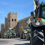 Manifestación del sector agrario en Toledo