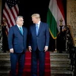 Hungarian Prime Minister Viktor Orban and former US President Donald Trump