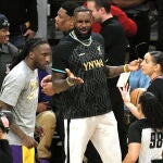 LeBron James no jugó en la victoria de los Lakers ante los Bucks
