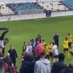 Incidentes en el partido entre el CF Motril y el Atlético Melilla