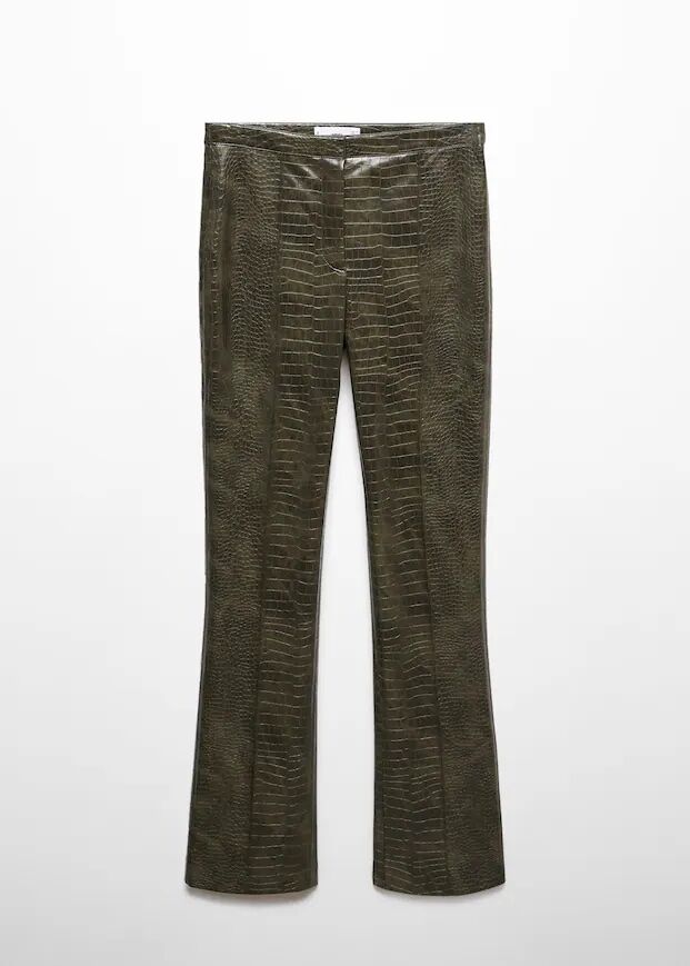 Pantalón flare animal print