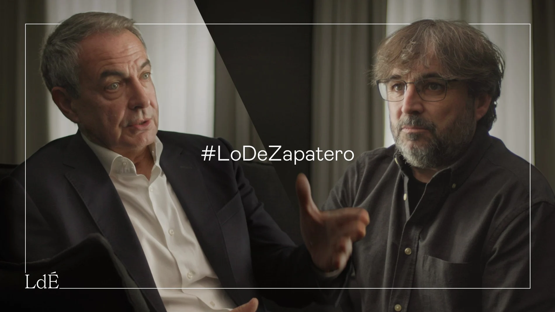 Zapatero se muestra rotundo con Jordi Évole: "Nosotros acabamos con el terrorismo para siempre"