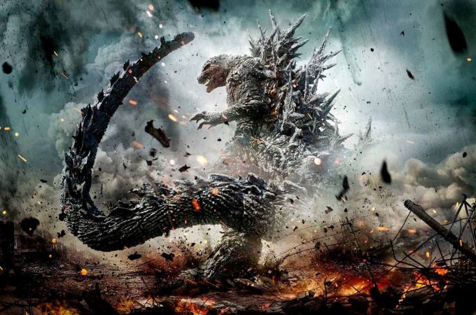 Imagen de "Godzilla minus one"