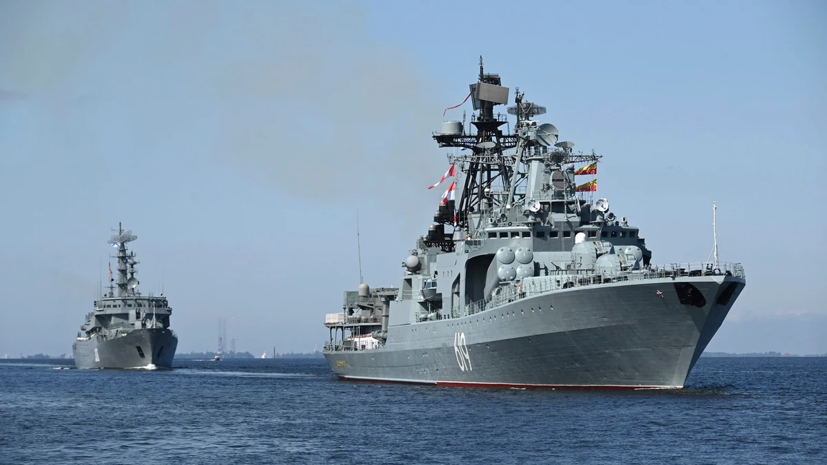 Rusia, China e Irán despliegan buques de guerra, entre ellos un destructor de misiles, en unas maniobras conjuntas