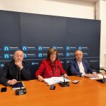 La presidenta de la Diputación de Palencia, Ángeles Armisén, valora la situación del parque de bomberos