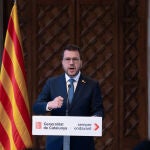 El presidente de la Generalitat, Pere Aragonès, convoca elecciones anticipadas en Catalunya para el 12 de mayo de 2024.
